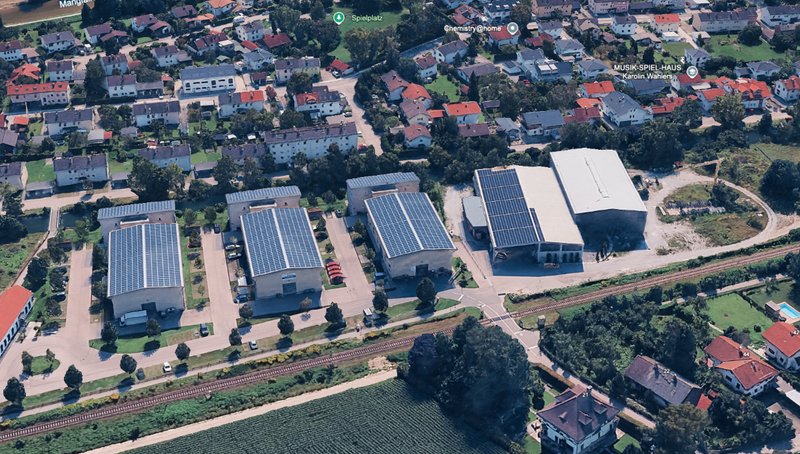 Sitz von TRENPEX GmbH in Bruckmühl, Deutschland: TRENPEX GmbH (Vertrieb Europa) - Rösnerstraße 26a - 83052 Bruckmühl - Deutschland