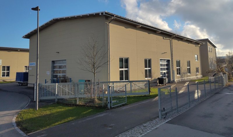 Sede de TRENPEX GmbH en Bruckmühl, Alemania: TRENPEX GmbH (Distribución Europa) - Rösnerstraße 26a - 83052 Bruckmühl - Alemania